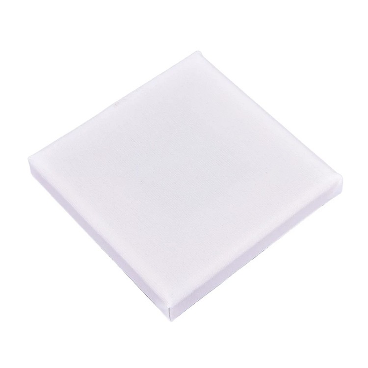 White Blank Art Boards Stretched Artist Canvas