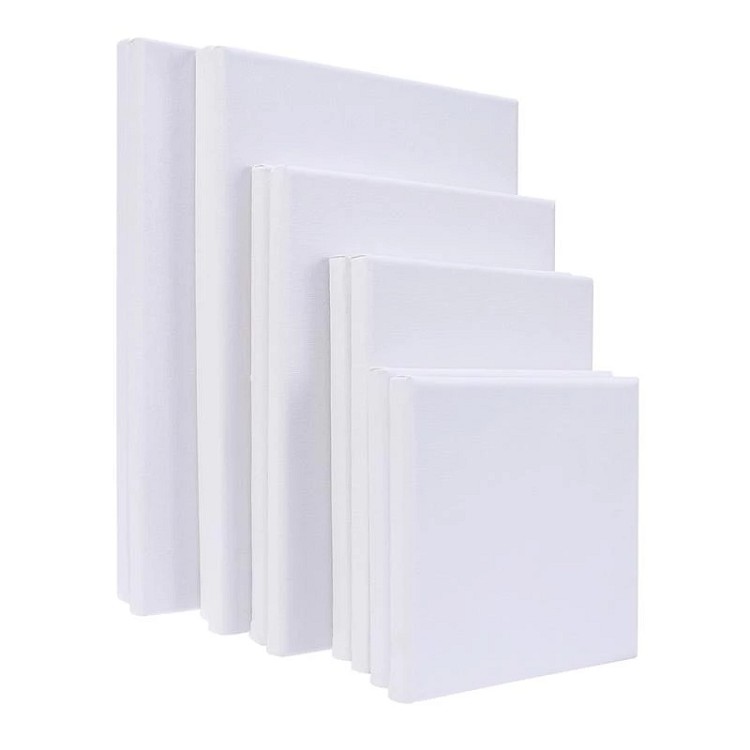 White Blank Canvas Oil Painting Stretched Artist Canvas