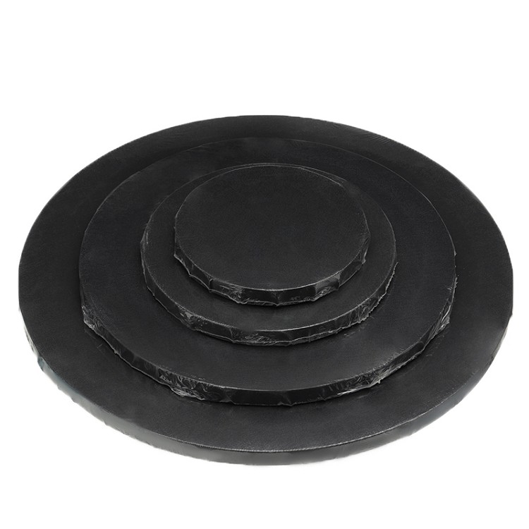 Round Blank Black Canvas Watercolor Painting DIY Crafts For Acrylic Oil Painting