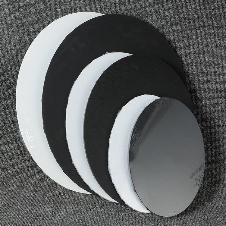 Oval Blank White Black Canvas For Acrylic Oil Watercolor Painting DIY Crafts Art Supplies
