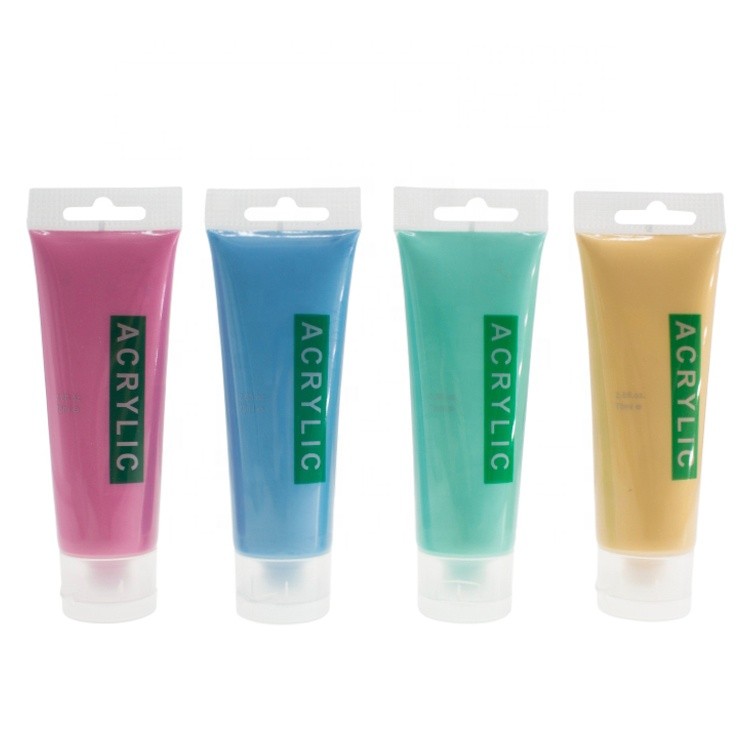 Hot selling non-toxic 100ml metacrylic paint metallic acrylic paints