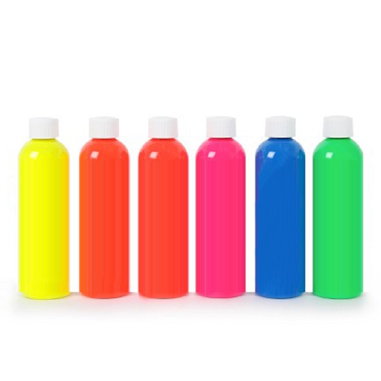 Crafter's All Purpose Neon Acrylic Paint 2 Ounces Safe Non-toxic