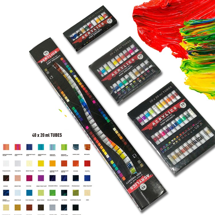 0.7 Oz Professional Heavy Body Acrylic Paint