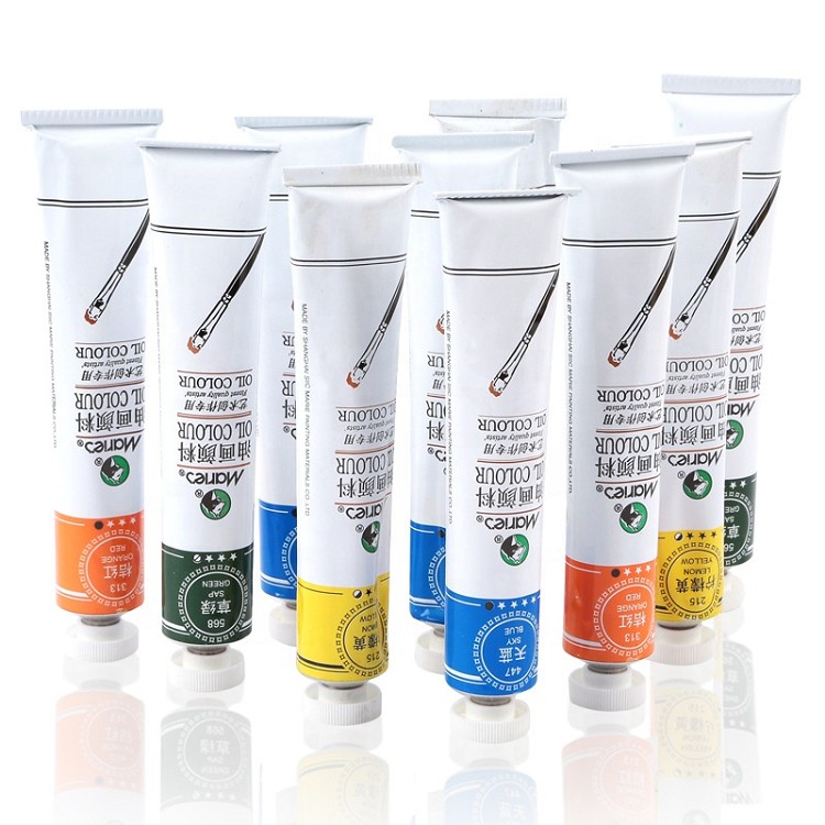 Cheap price set of 24 colors painting drawing canvas wood ceramic fabric Non toxic & vibrant artist oil acrylic paints
