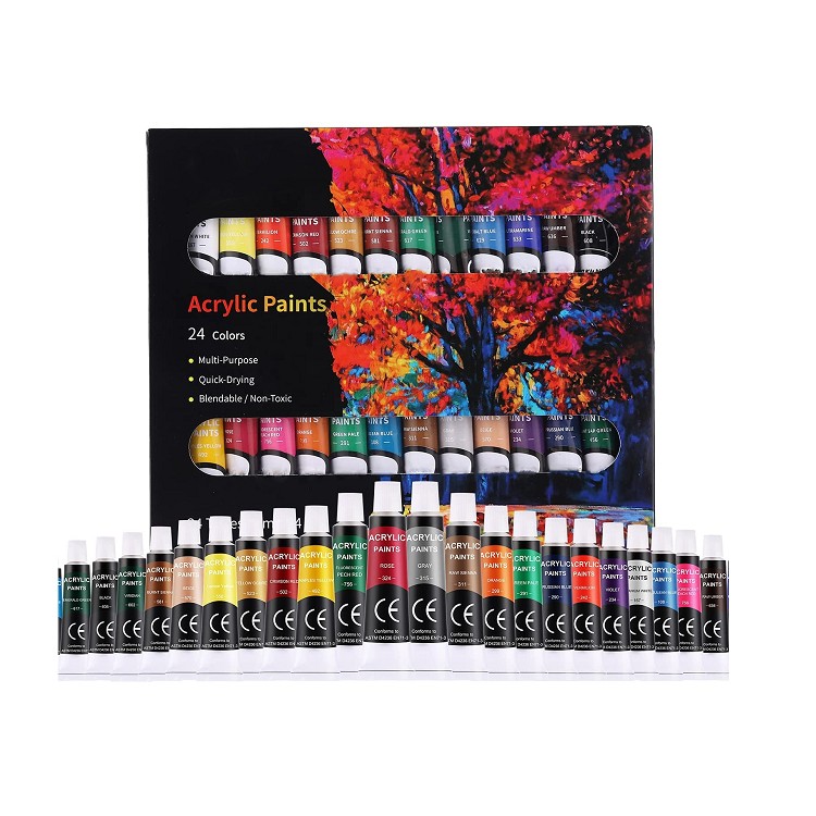 professional acrylic artist paints acrylic high quality 12ml acrylic paint