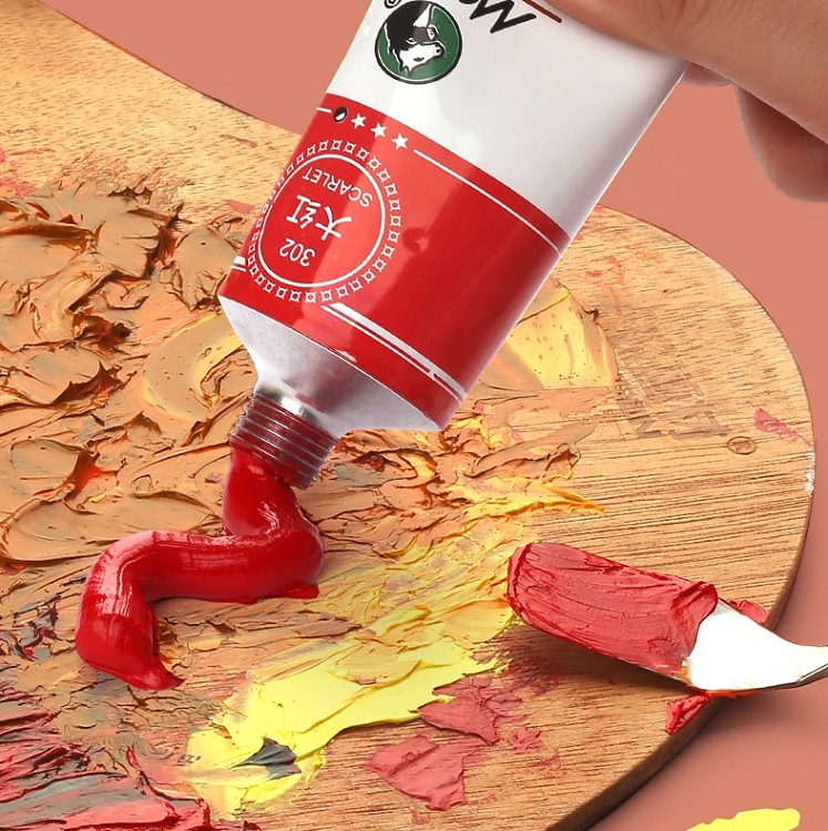 Hot Sale New Style Cheap Price 24 Colors 22ml Canvas Painting Aluminium Tube Acrylic Paint Set For Children