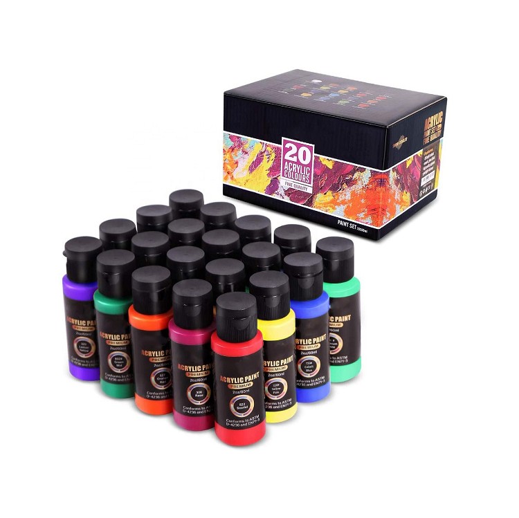 60ml acrylic paint professional artist painting set for artist paint