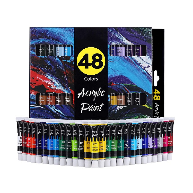 americana acrylic paint wholesale acrylic leather paint set 48 colors acrylic paint for artist and student