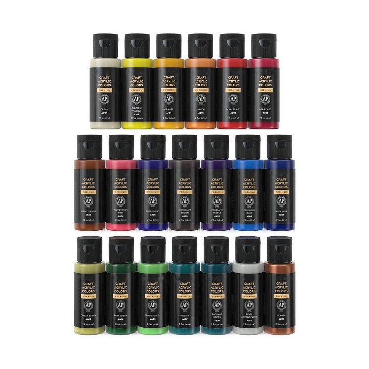 acrylic craft painting artist Professional Art Supplies Acrylic Paint 60ml paint for children and adult