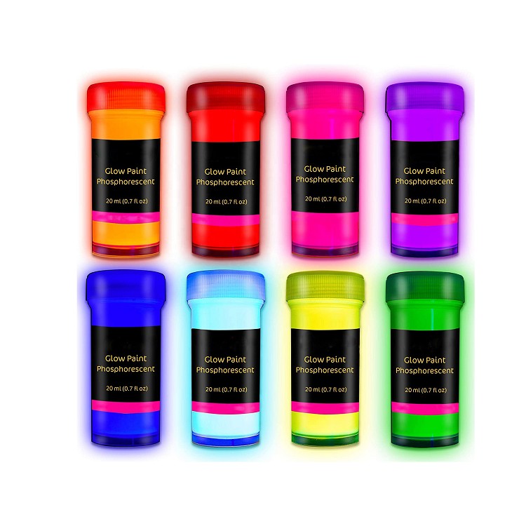high quality artist acrylic colour paint self-luminous paint for acrylic painting
