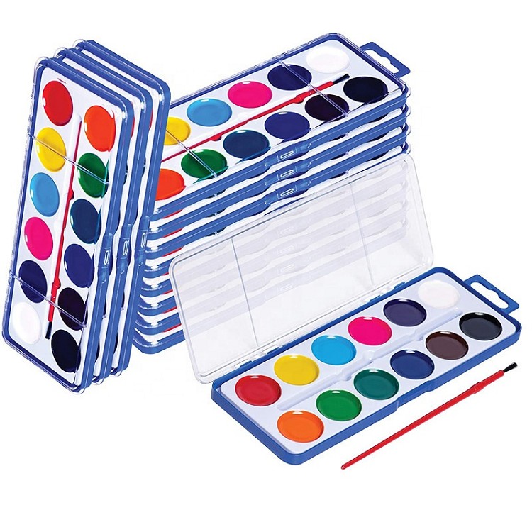 12 water color superior watercolor paints set water water colour paint for paper