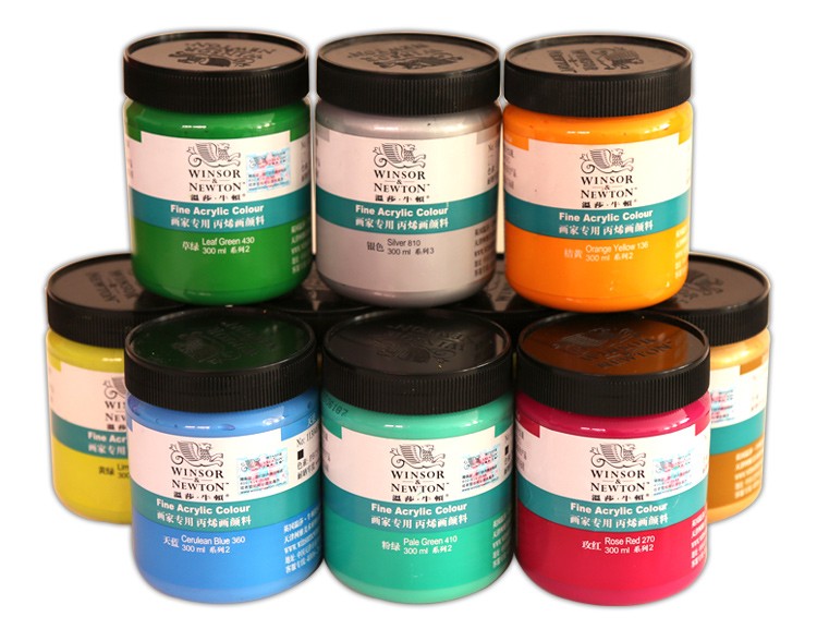 300m WINSOR NEWTON Fine Acrylic Colour