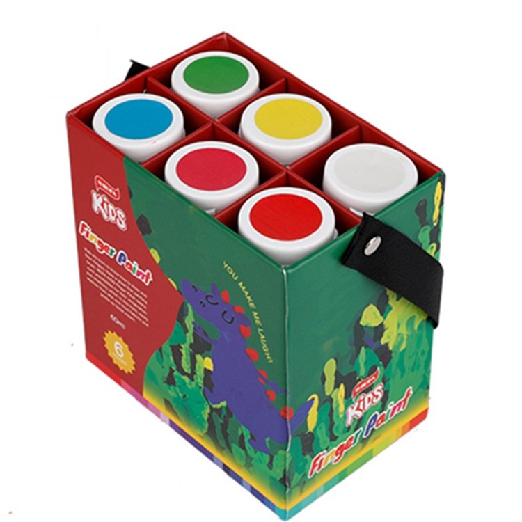 Non Toxic Acrylic Kids Finger Paint Set