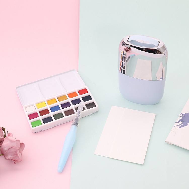 Student 18 Colors high quality professional watercolor set solid