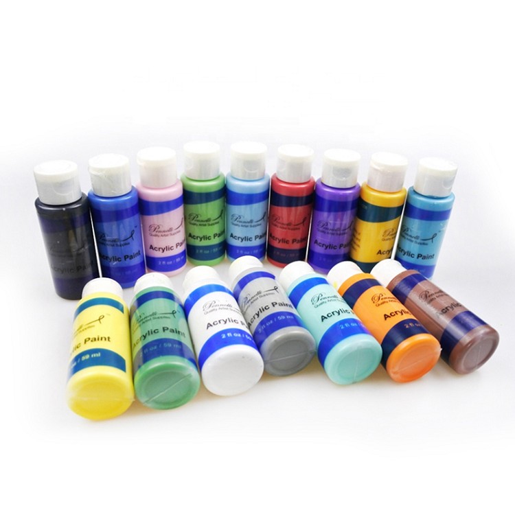 Best Selling Wholesale Cheap Multi-color Portable Acrylic Paint Bulk