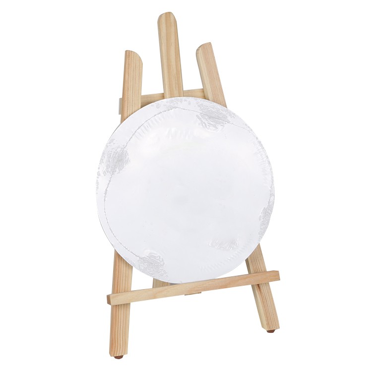 12 inches (about 30.4 cm) high wooden tripod easel tabletop easel painting display set