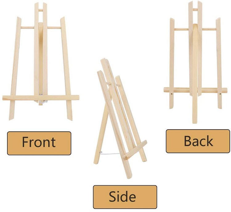 Tabletop Display child kid desk easels artist table Wood Easel Stand