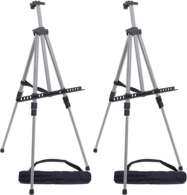 Hot Selling High Quality Aluminum Easels Metal Art Easel Artist tripod easel stand