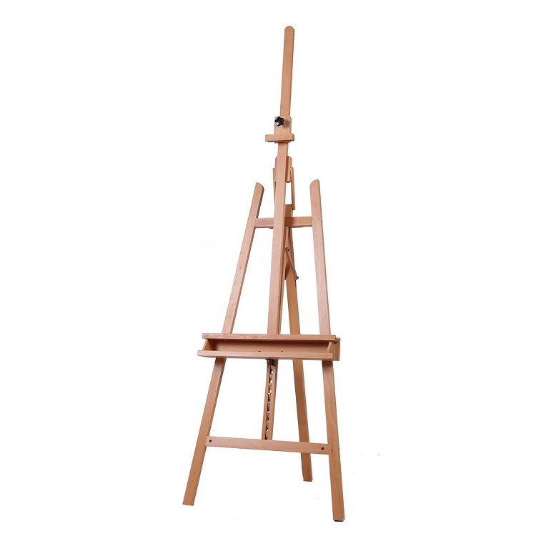 art easel with Brush Holder, Holds Canvas up to 48