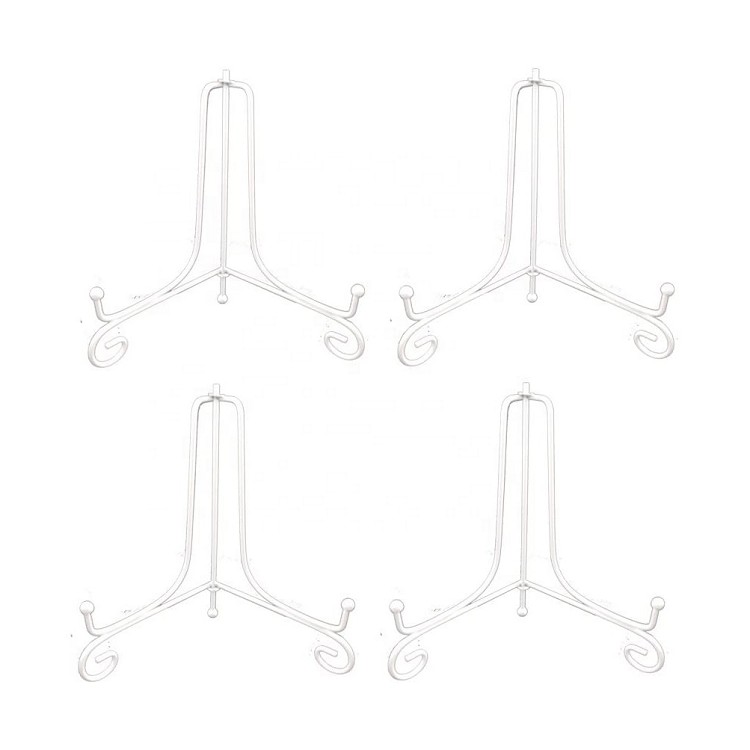 iorn metal easal display white easal stand kids and adults painting easel