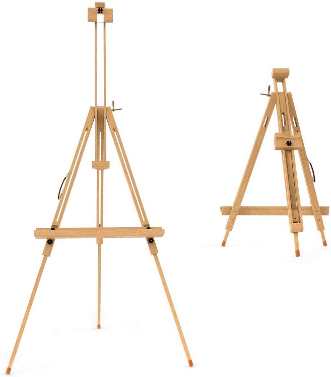 artist wooden easel display stand for painting/display, desktop easels
