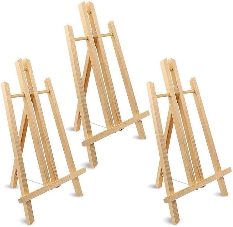 16 x 9.5 Inches Wooden Display Easels Art Craft Painting Easel Stand artist for Kids Artist Adults Students Clas