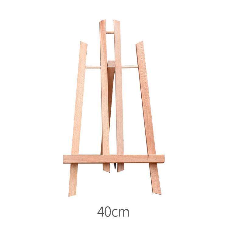 beech wooden desk table easel painting stand mini display easel