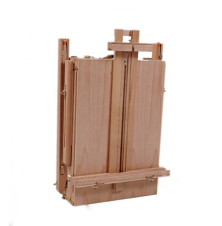 wholesale oem artist set oil pastel sketch painting wooden easel box