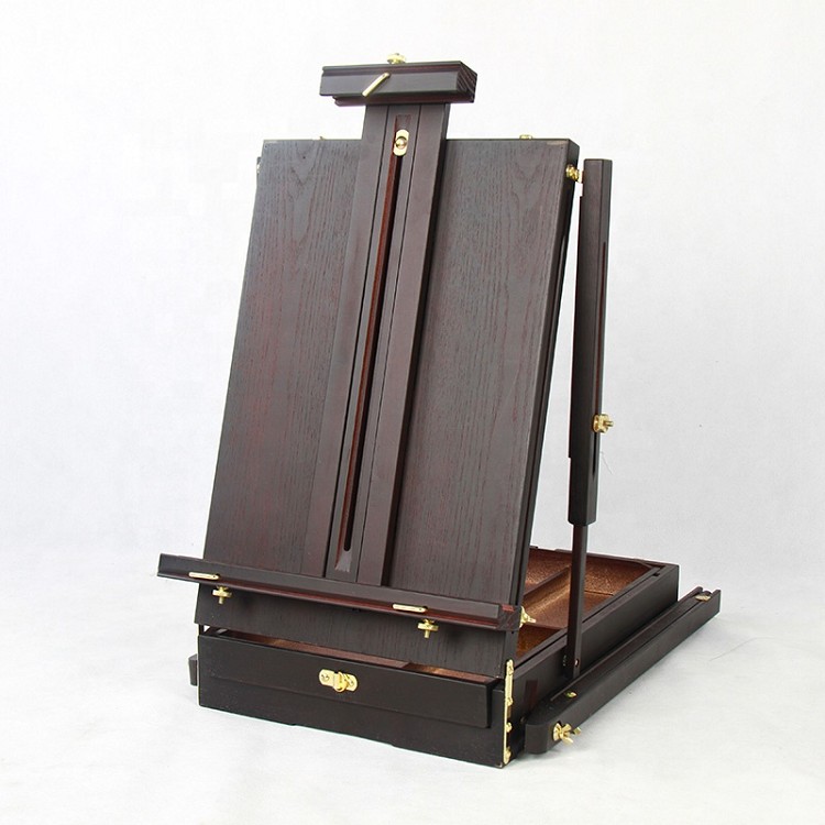 french artist wooden painting easel box for sale