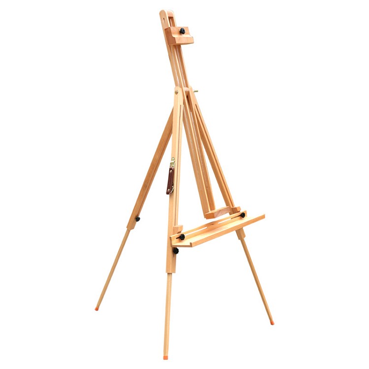Can Be Customized Stable Firm Odorless Non Toxic Beech Portable Adjustable Triangular Easel