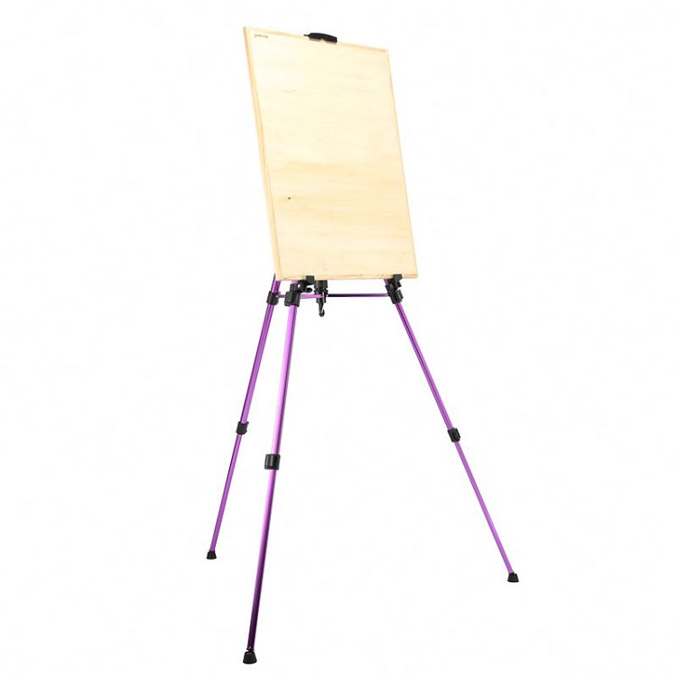 51-153cm Portable retractable folding multi-color color aluminum alloy art painting display stand