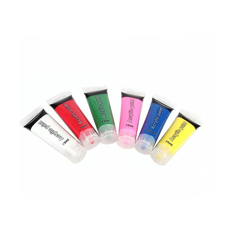Best selling 75 ml non-toxic artist acrylic color paint for painting