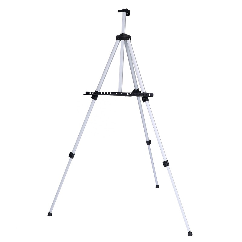 Black Sketch Drawing Frame Display Easel Adjustable Metal Painting Easel