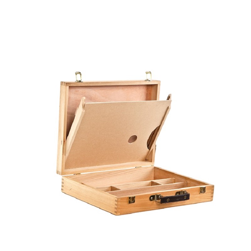 OEM High Quality Artist Painting Tool Artist Wooden Easel Box
