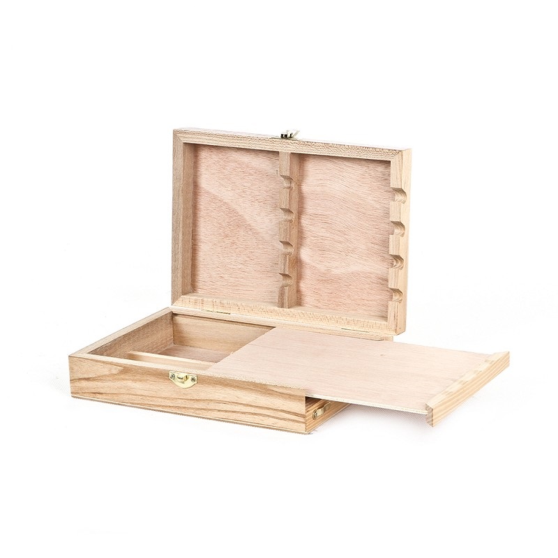 China Manufacturer Factory Direct Light Art Wooden Easel Box For Painting