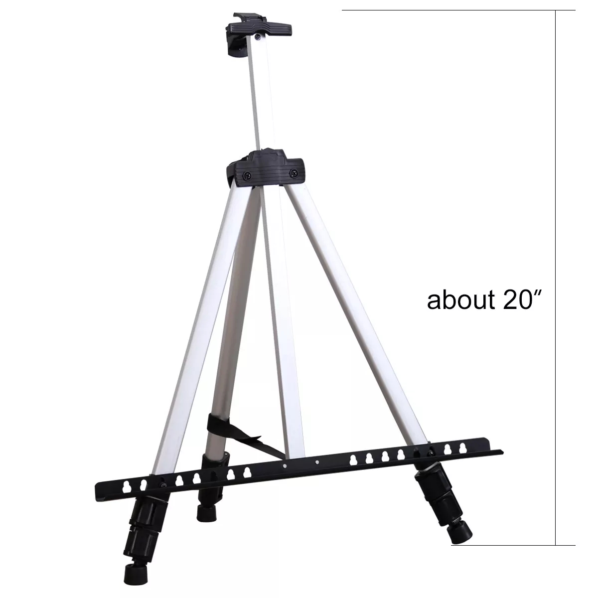 Adjustable Aluminium Artist Easel Telescopic With Bag, Artist painting easel for Oil paint