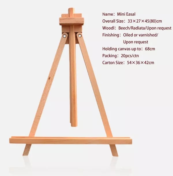 Wooden Table Easel