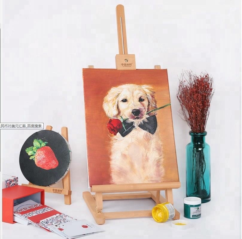 Tabletop Easel With Wooden Material,Display Stand