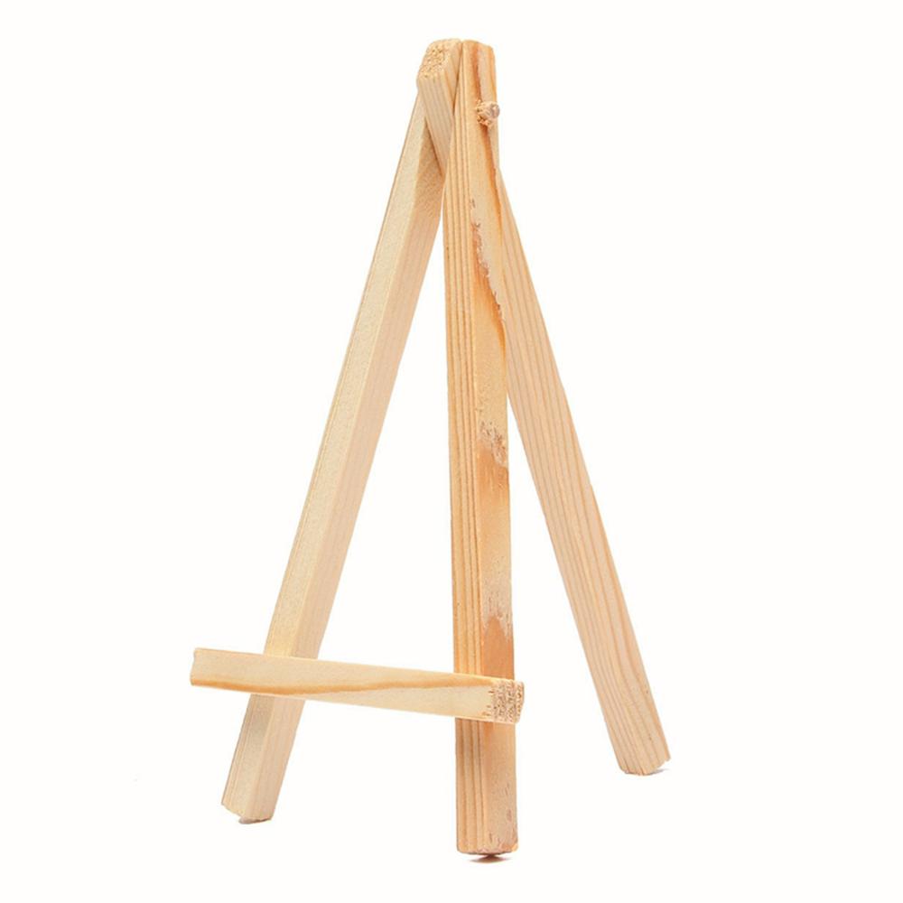 Creative Tripod Mini Desktop Bracket Solid Wood Display Stand / Sketch Oil Painting Easel