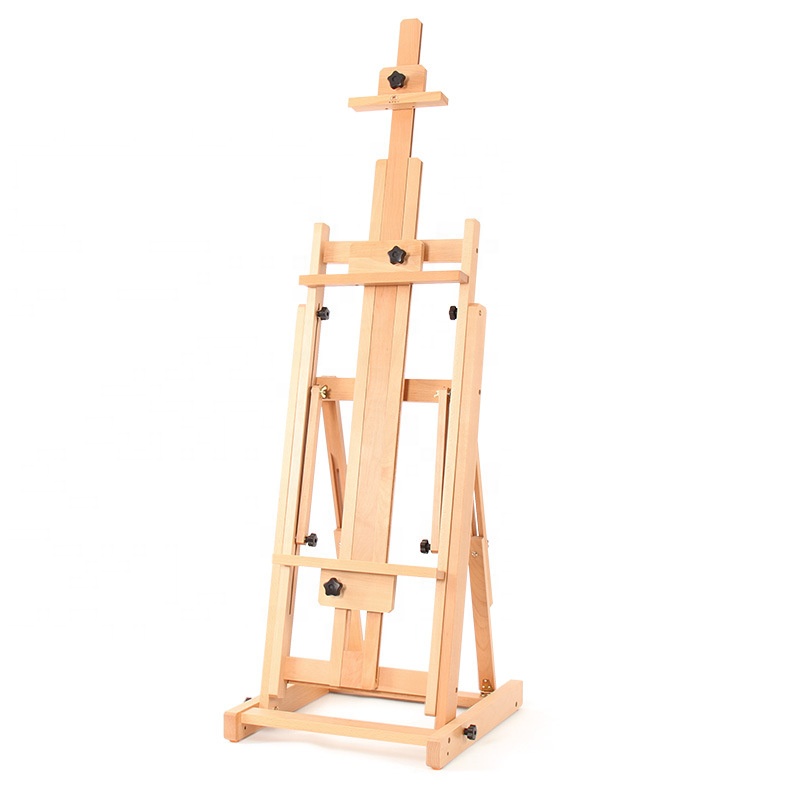 Custom Size Portable Adjustable Children Art Drawing Wooden Easel