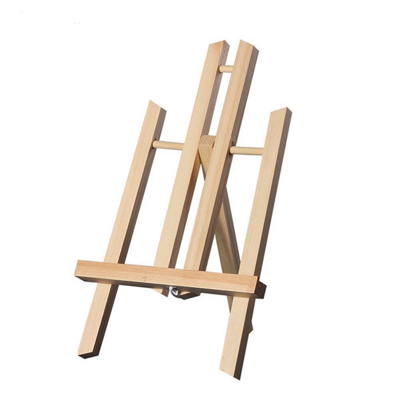 High Quality Art Supplies Wooden Easel Stand For Artist Painting Display Custom Portable Mini Easel