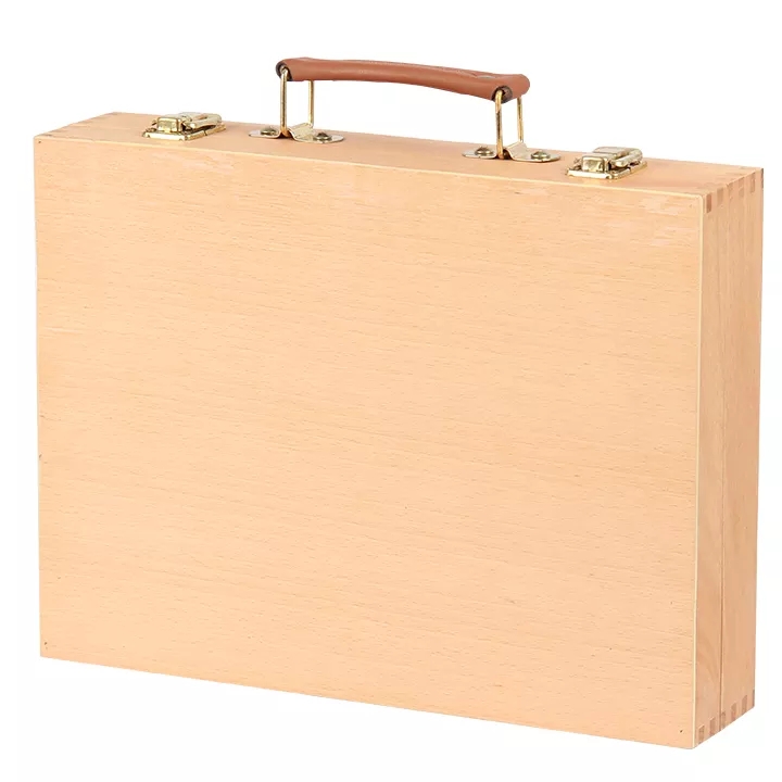 High quality wooden and convenient painting houses the painting box