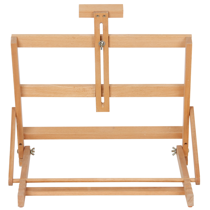 High quality beech wood art student desktop small artist wooden easel for kids