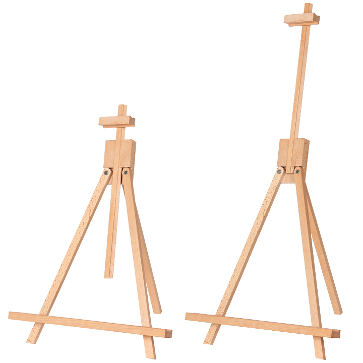 High quality convenient wooden desktop mini painting easel for kids