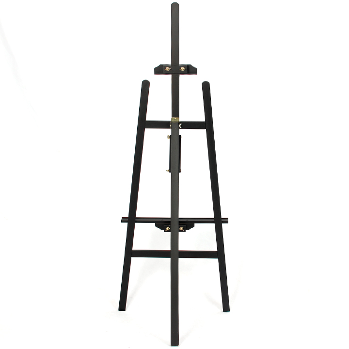 Hot selling simple beginner wooden flooring painting easel display easel for KIDS