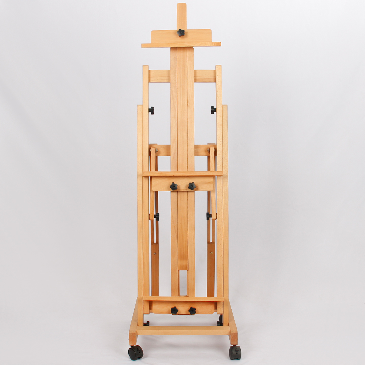 High quality artist master painting studio easel with wheels