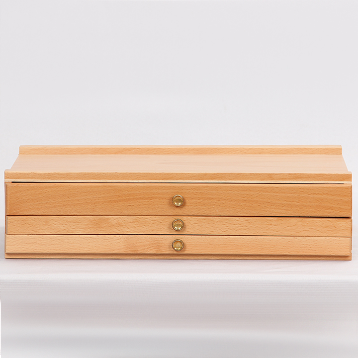 Sell wooden table top to receive multifunctional painting box art painting box