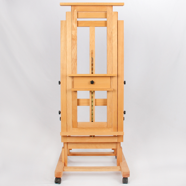 High quality Multi-function artist wood floor studio easel