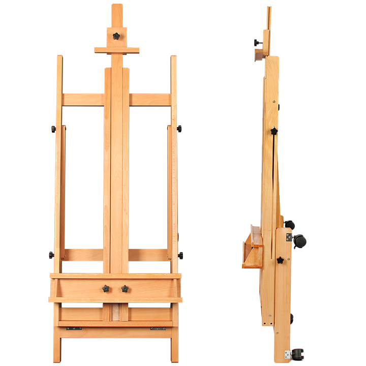 Factory selling advertising display rack, students professional painting easel