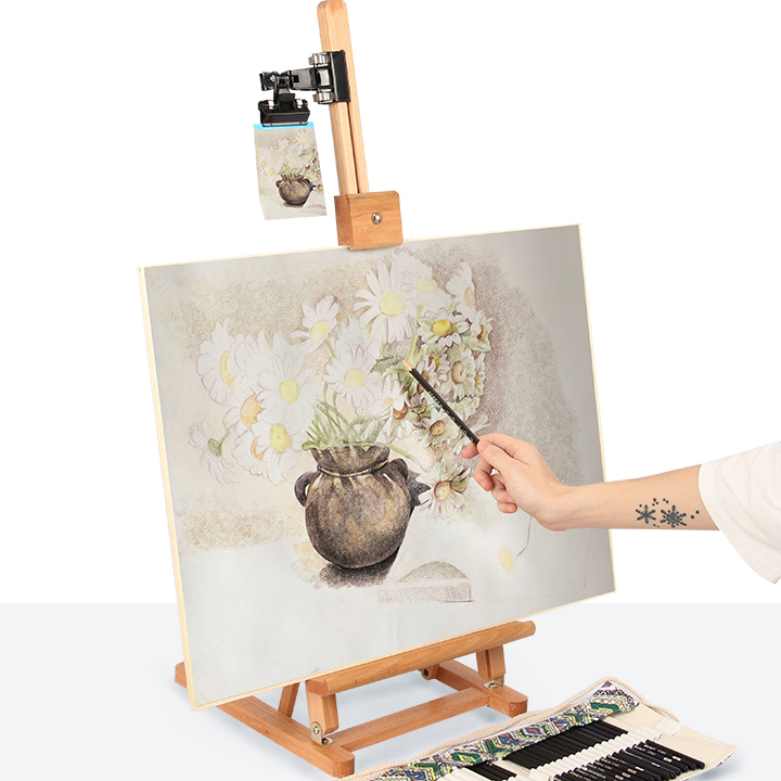 Small beech children's desktop easel art suppliers wholesale